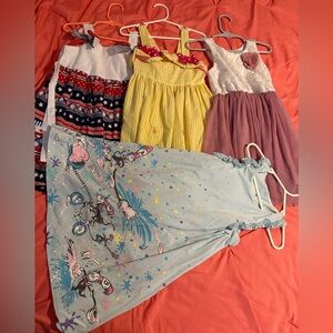 Girls size 4-5T dress bundle. Used but in excellent condition!